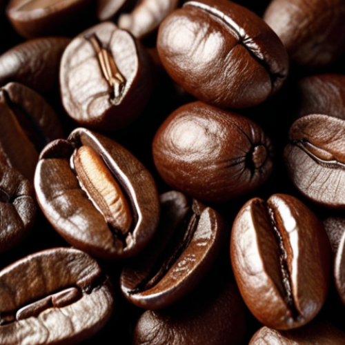 Home 8 **"Best organic coffee beans for espresso"**: A close-up shot of high-quality, ethically sourced coffee beans, perfect for making espresso. Focus on the rich colors and textures of the beans.
